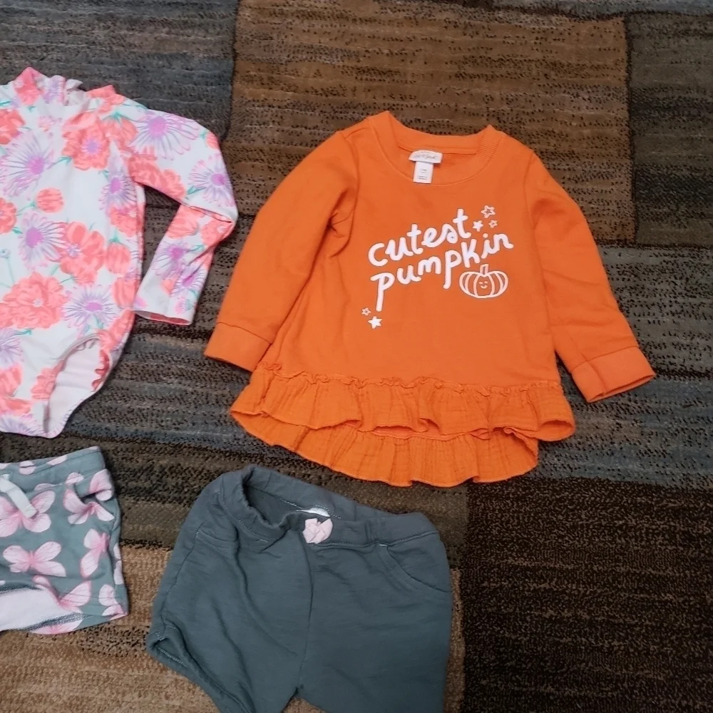 baby girls size 12M clothing bundle of 4